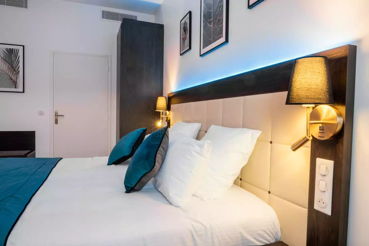 Chambre Double | Hôtel Cottages de France, Saint-Mard